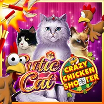Cutie Cat Crazy Chicken Shooter