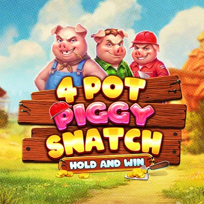 4 Pot Piggy Snatch Hold and Win